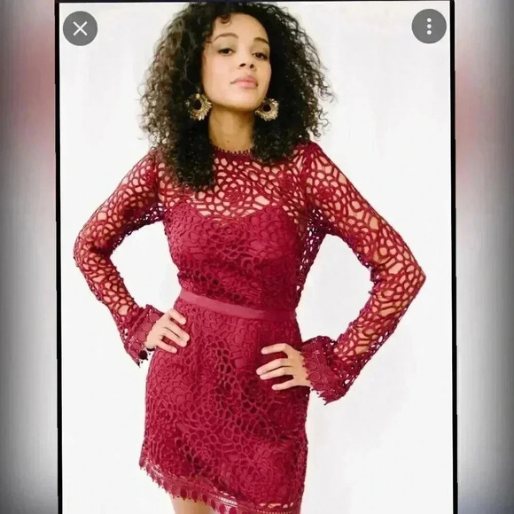 Talulah
Roseate Lace Overlay Mini Dress NEW - Picture 1 of 9